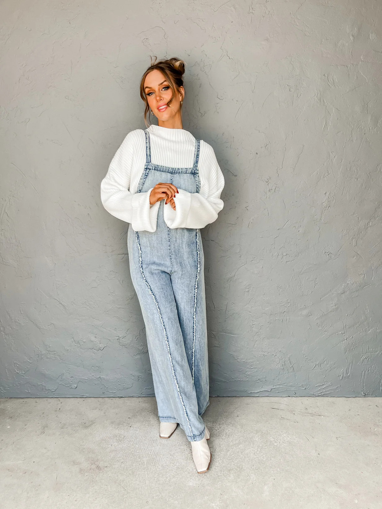 Latest Edition Mineral Washed Jumpsuit | Ruthie Grace