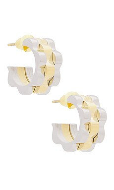 Lovers and Friends Oscar Earrings in Gold & Silver from Revolve.com | Revolve Clothing (Global)