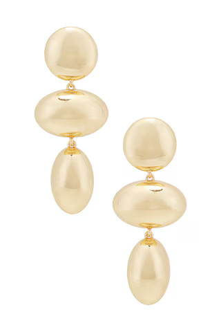 BaubleBar Mira Earrings in Gold from Revolve.com | Revolve Clothing (Global)