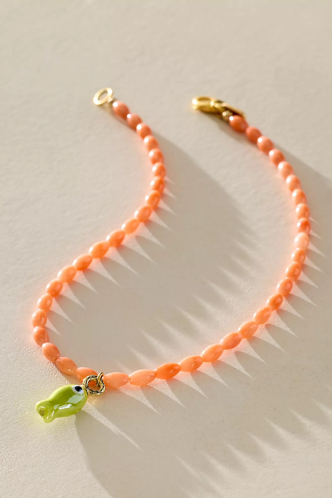 Logan Tay Beaded Fish Necklace | Free People (Global - UK&FR Excluded)