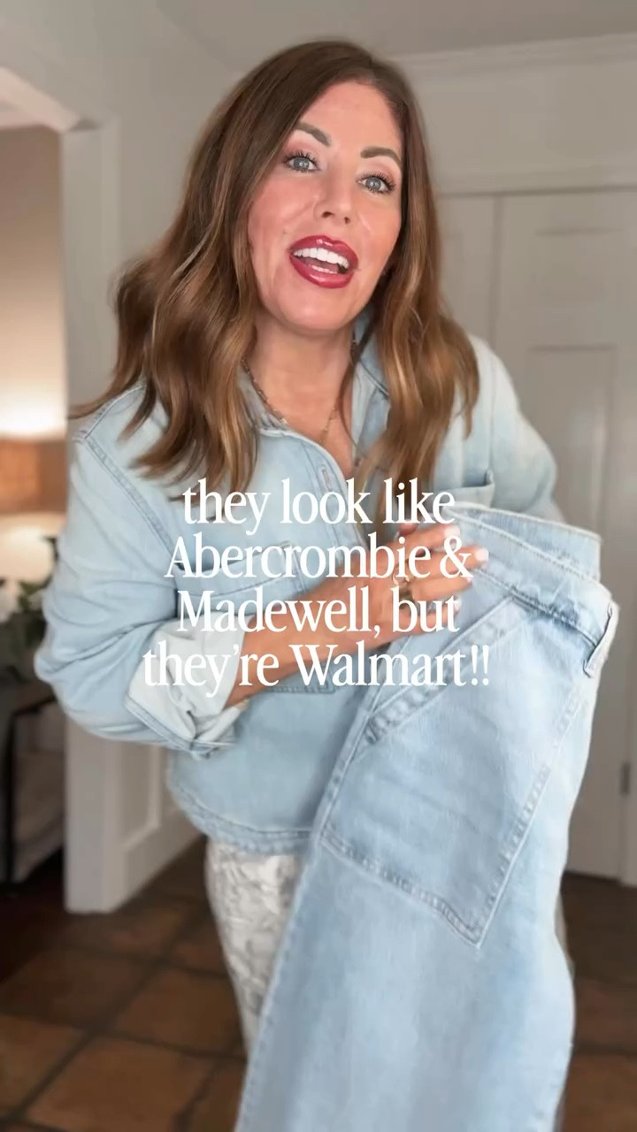 Identical to Abercrombie & Madewell, but they’re from Walmart & they’re under $30 🤯

Viral camo cargo pants in this new camo print & they now come in length options. I am wearing a medium long. $16.98. 

These jeans fit identical to my Madewell jeans. I love the cargo style pockets. They’re high rise & super flattering with the perfect amount of stretch. So comfy! They come in several colors and they’re under $27. I’m wearing a size 8.

White tank is $22. I’m wearing a medium.

Light blue denim vest is under $35. I’m wearing a large.

Cropped denim shirt is no longer available, but I will link some similar options

White T-shirt is from @Aerie /size medium $24.46
Orange T-shirt is from @Aerie /size medium $24.46



#LTKgrwm #LTKSaleAlert #LTKMidsize