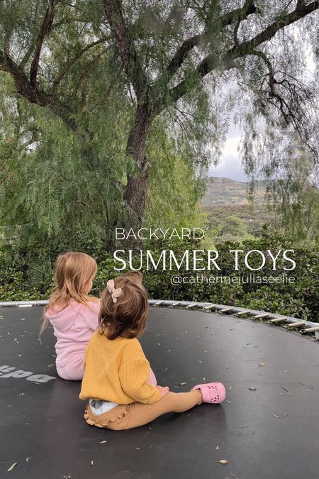 Backyard Summer Toys for Kids because I’m SO ready to be at home playing with my babes all Summer this year!

gifts for kids, gifts for boys, gifts for girls, toddler toys, unique outdoor toys, toddler gift ideas, ride-on toys

#LTKkids #LTKSeasonal #LTKfamily