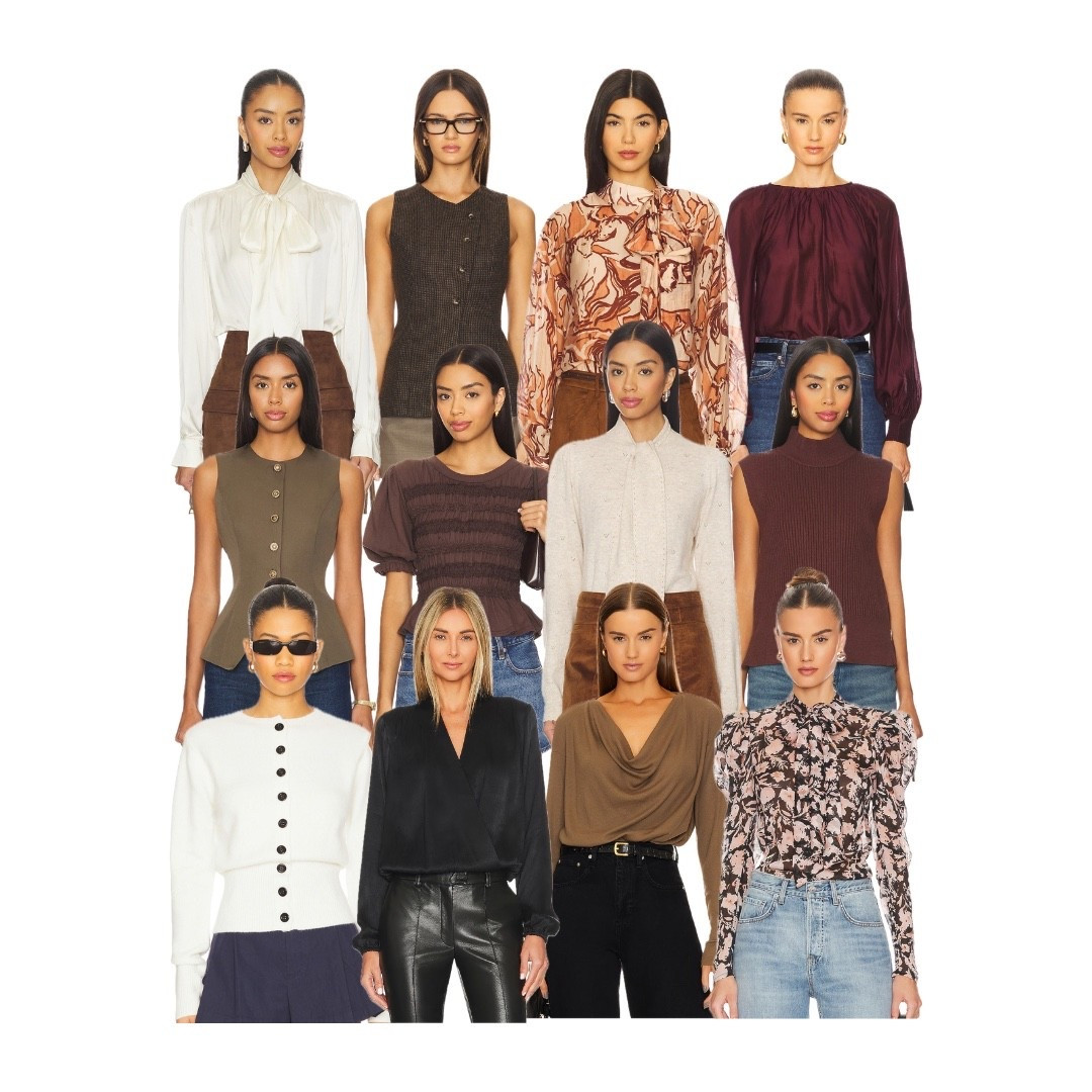 Tops for fall 🤎 perfect for the office, church, etc. 💼

#LTKWorkwear #LTKSeasonal #LTKStyleTip