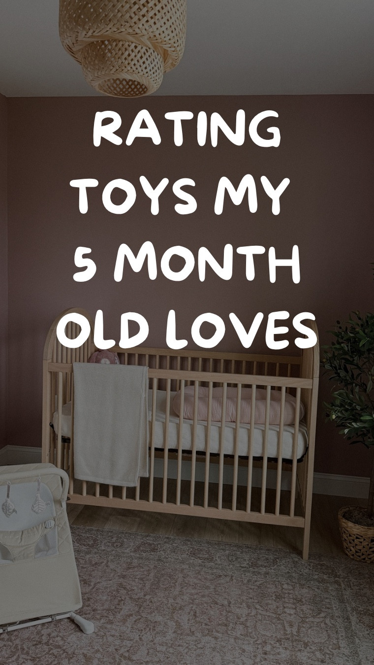 Rating toys my 5 month old loves right now! Here’s the links!

#LTKmomlife #LTKBaby