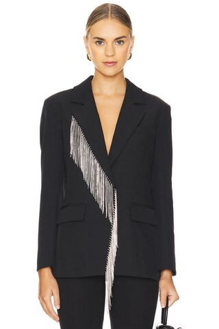 Steve Madden Nellie Blazer in Black Onyx from Revolve.com | Revolve Clothing (Global)
