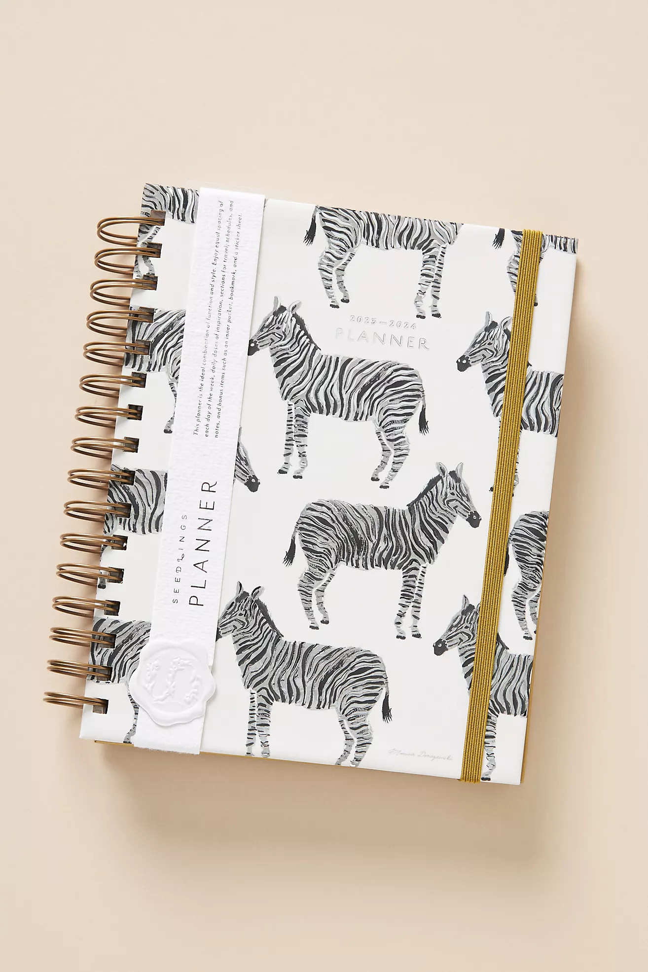Seedlings 17-Month Spiral Planner | Anthropologie (US)