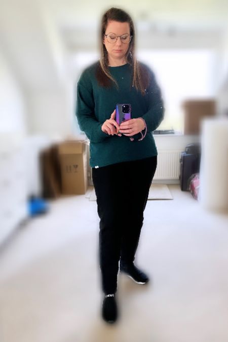 OOTD. Glasses ~ Tom Ford. Makeup ~ Fenty Beauty. Jumper ~ Orvis. Jeans ~ M&S Mom. Trainer ~ DKNY. Phone Case & Strap ~ Mous.

#LTKstyletip #LTKbeauty #LTKshoecrush