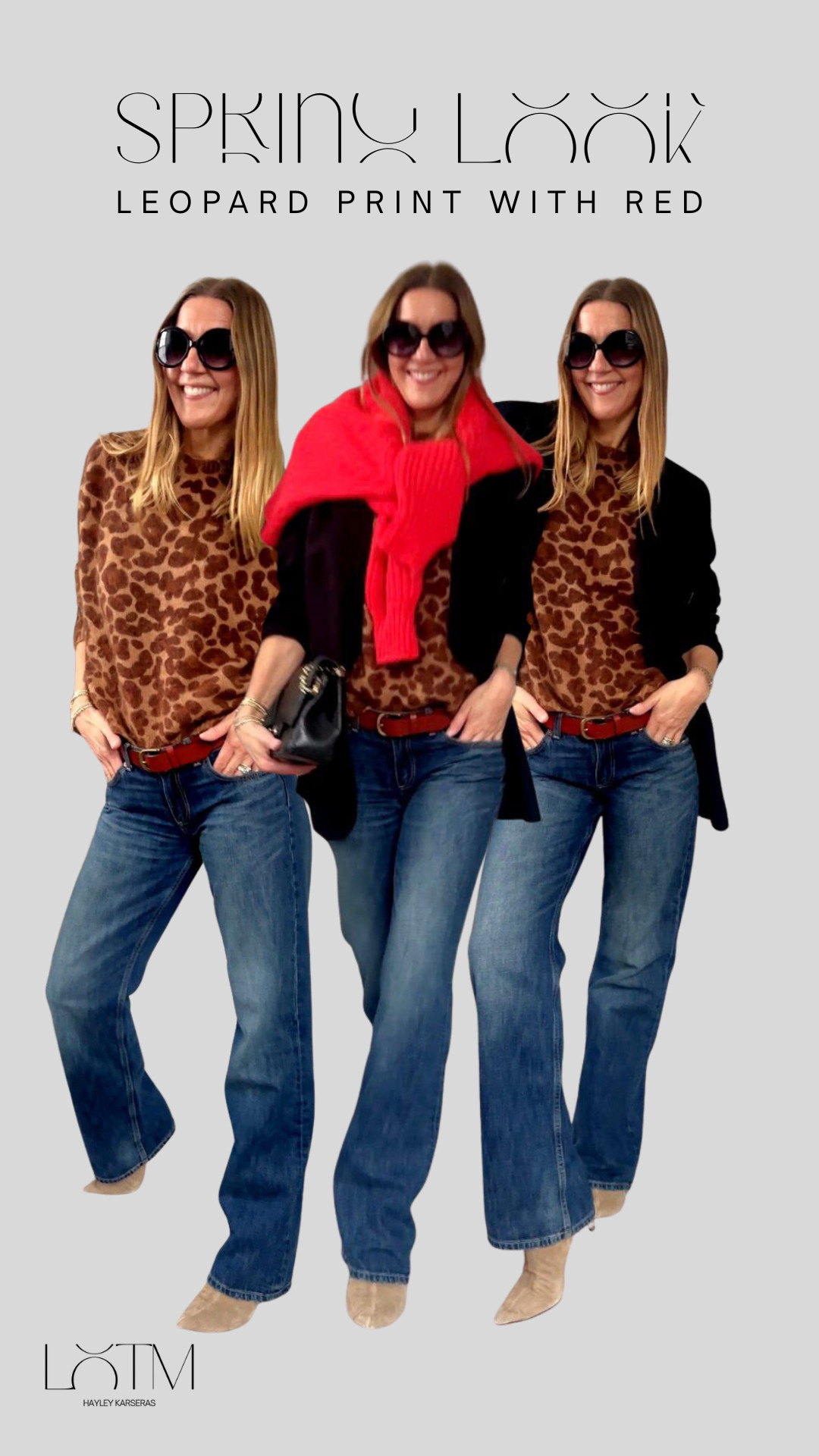 I always love pairing leopard with red, this is my new favourite look for everyday!!  

 #LTKspring #LTKworkwear #LTKstyletip