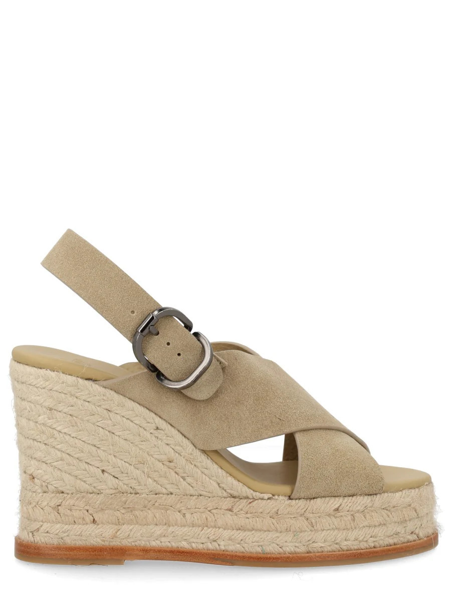 Betina Bovine Suede Braided Espadrilles | Shop Simon