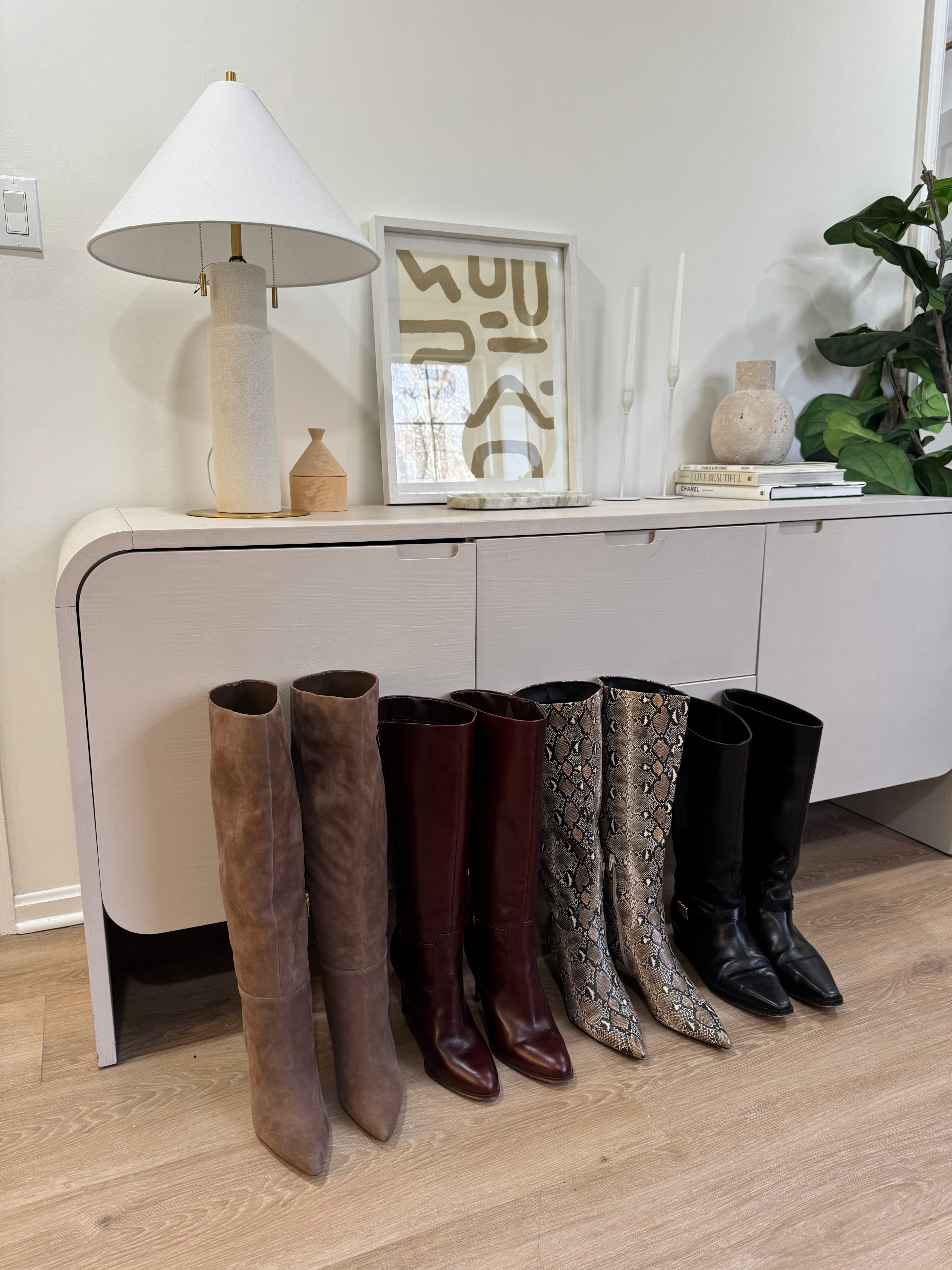 Comfy enough for all day, flattering on the leg, and they work with jeans, dresses, and skirts. Plus—up to 60% off right now. Every time I wear these, someone asks where they’re from. No gatekeeping over here. #LTKStyle #FallBoots #BootSeason #ShoesOnSale #EverydayBoots #WardrobeStaple #OOTDInspo #FashionFinds #ComfortableStyle #LTKDeals 

 #LTKootd #LTKSeasonal #LTKSaleAlert