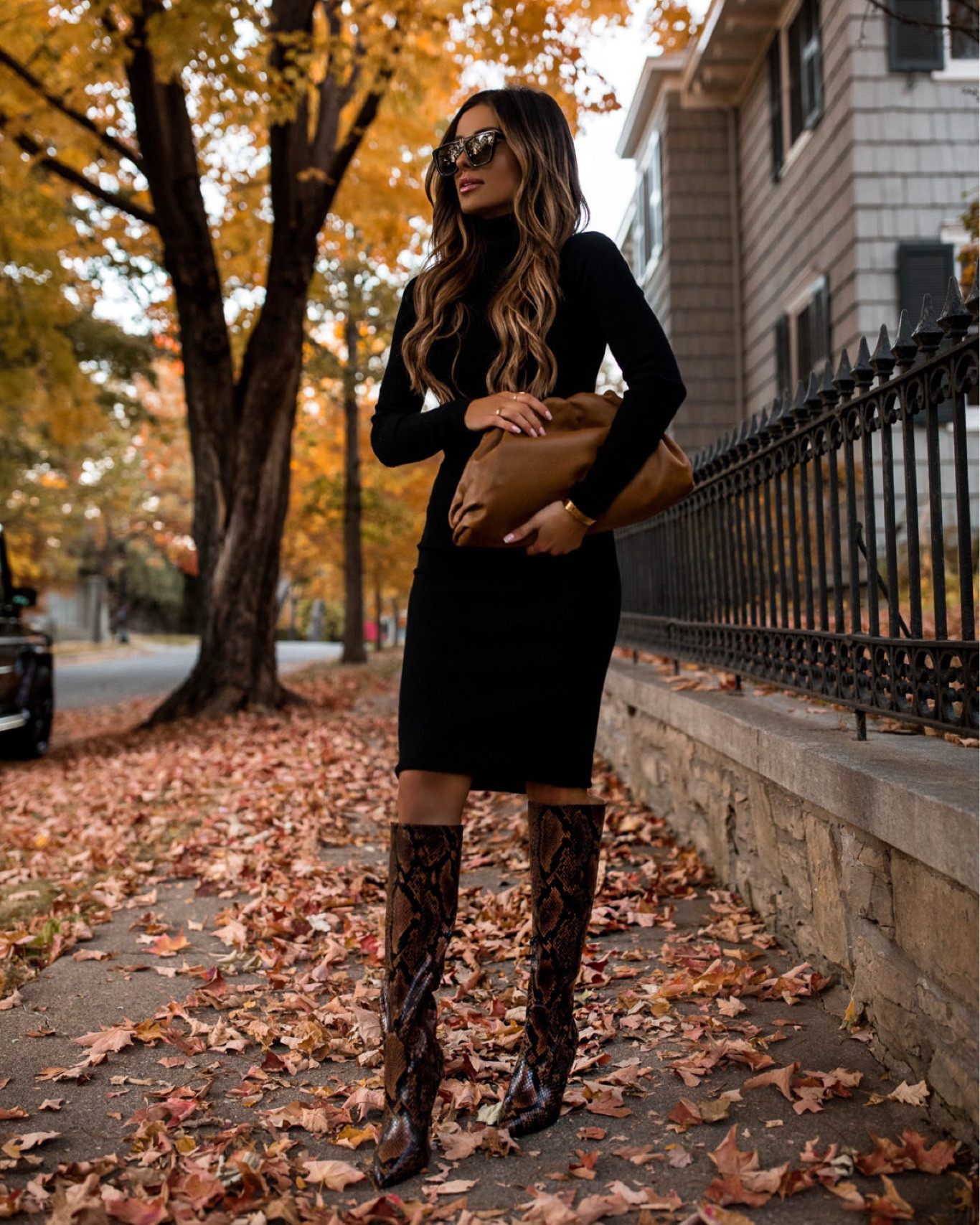 Fall work outfit
Similar black sweater dress
Similar snakeskin boots



#LTKfindsunder100 #LTKworkwear #LTKSeasonal