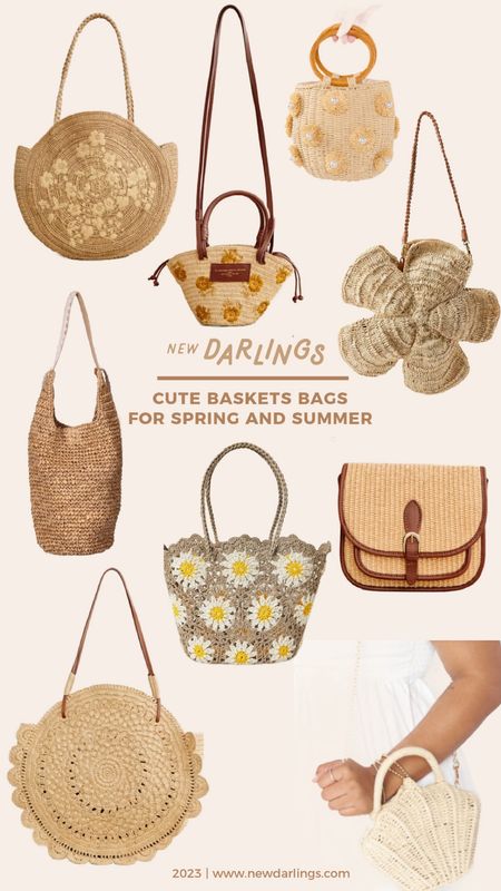 The cutest basket bags for summer. I have a few of these and it’s all I wear this season  

#LTKSeasonal #LTKFestival #LTKstyletip