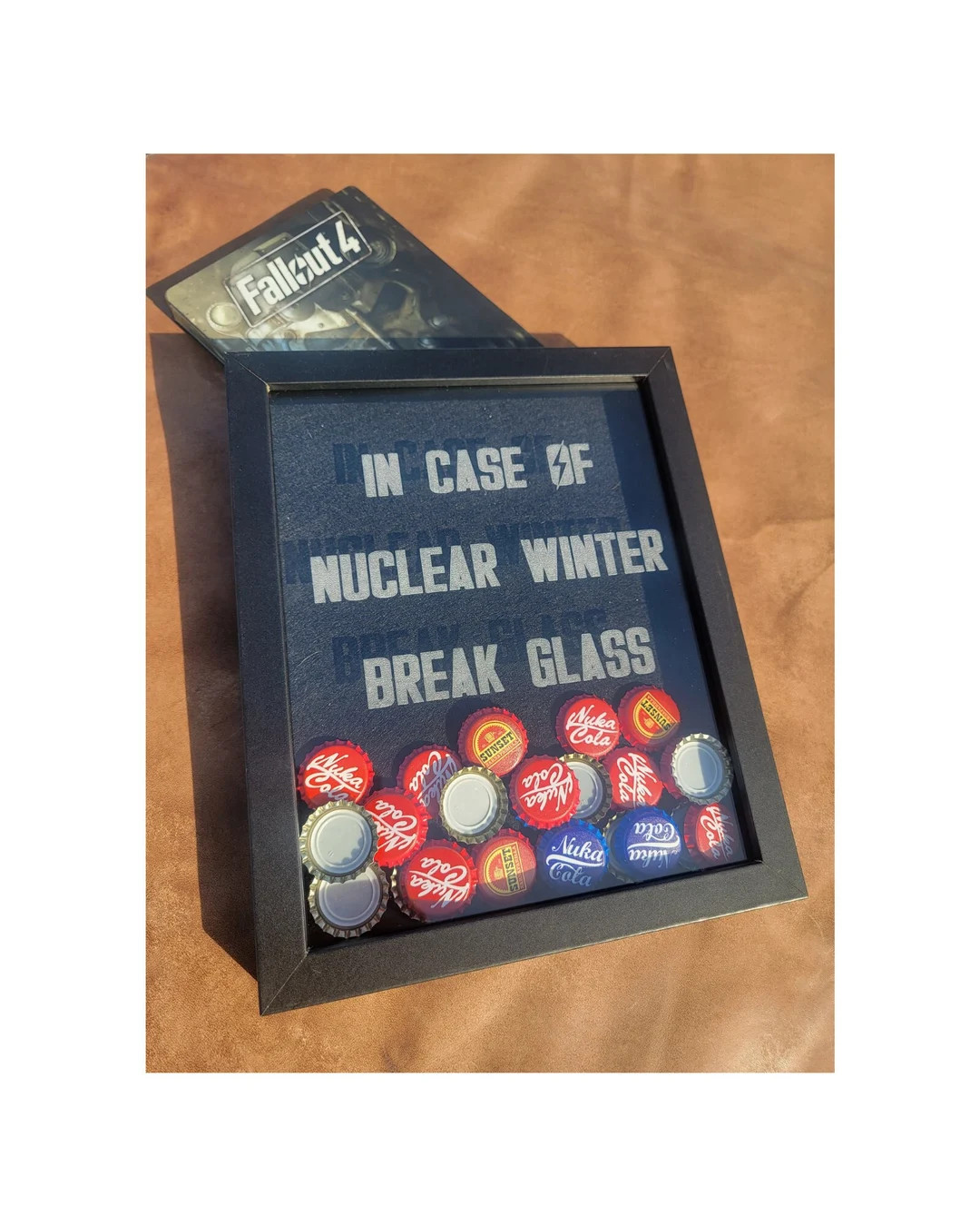 Fallout Wastelander Emergency Survival Caps Stash Shadow Box Wall Hanger - Etsy | Etsy (US)