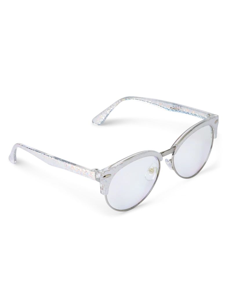 Girls Glitter Aviator Sunglasses - holographic | The Children's Place