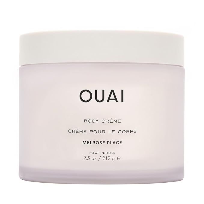 OUAI Body Cream, Melrose Place - Hydrating Whipped Body Cream with Cupuaçu Butter, Coconut Oil a... | Amazon (US)