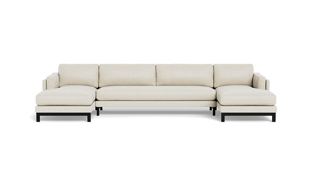 Gaby 3-piece 4-Seat U-Sectional | Interior Define