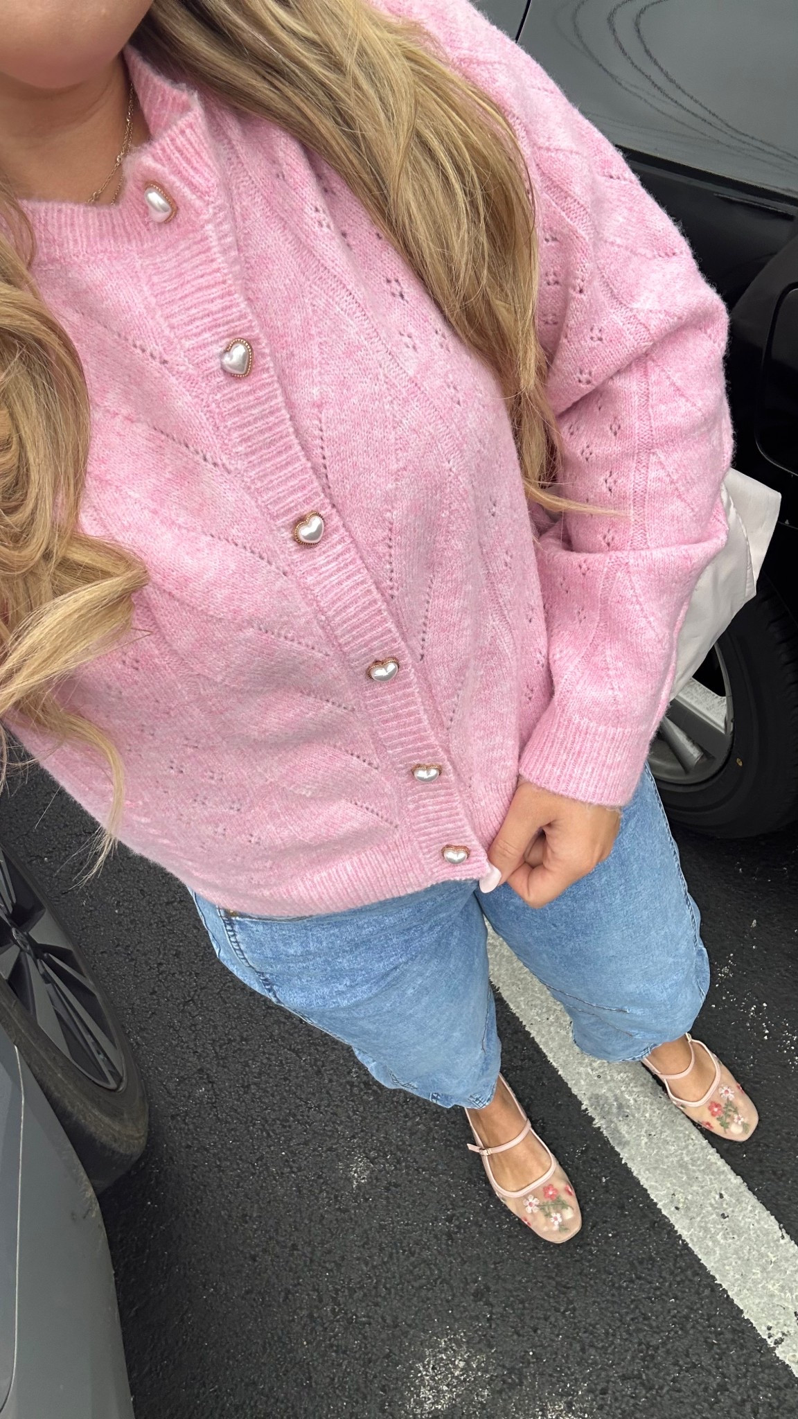 Walmart Valentine’s Day cardigan . Walmart cardigan. Walmart Valentine’s Day finds 