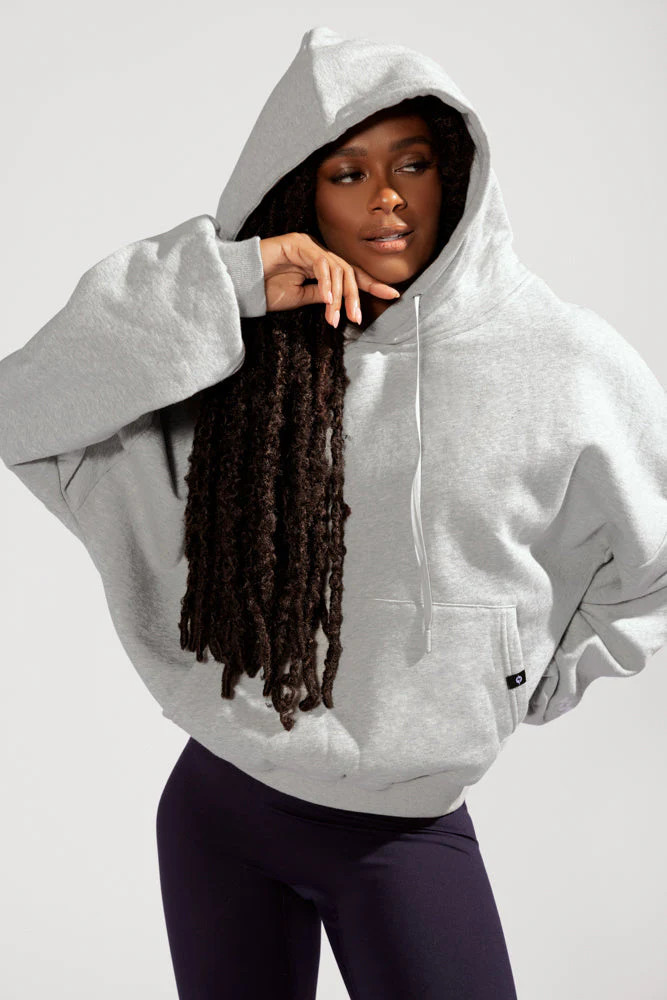 Pullover Cloud Hoodie - Heather Grey | POPFLEX