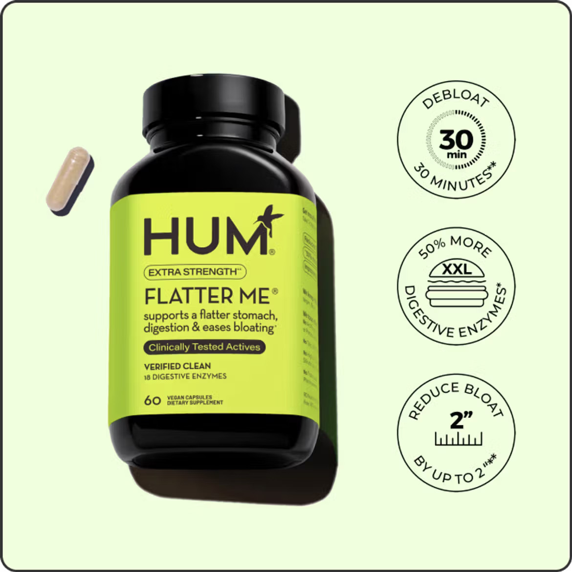 Flatter Me Extra Strength | HUM Nutrition