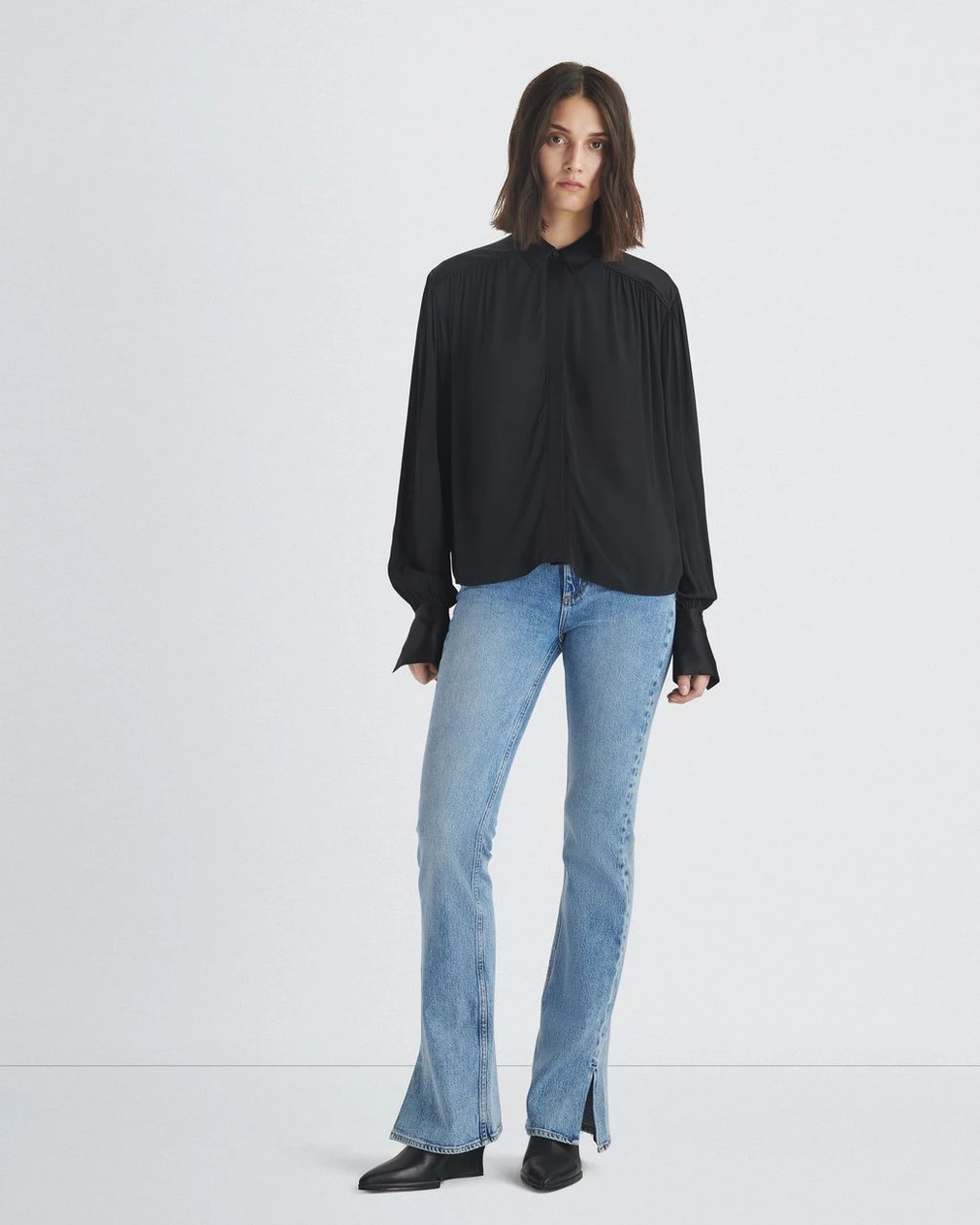 Aubrey Georgette Blouse | rag & bone