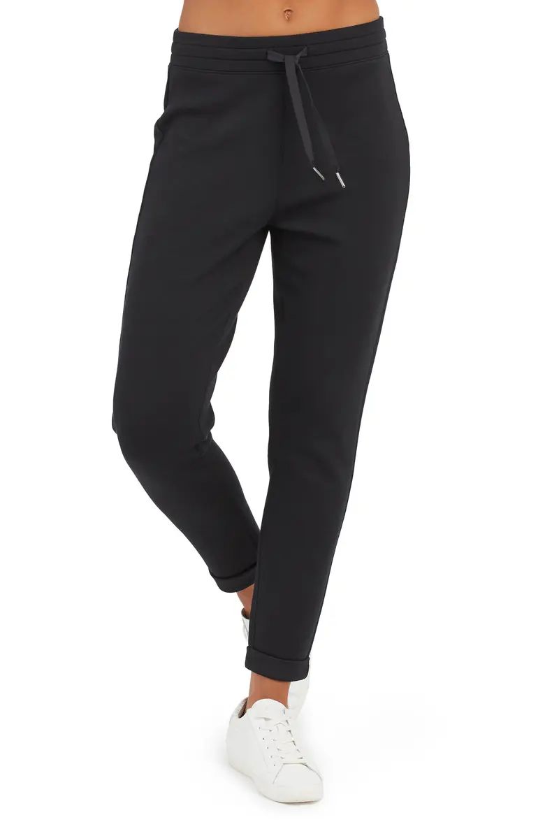 With contoured seams and a drawstring waist, these scuba-knit pants ensure a flattering fit and l... | Nordstrom