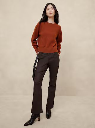 Perfectly Soft Crew-Neck Sweater | Banana Republic Factory