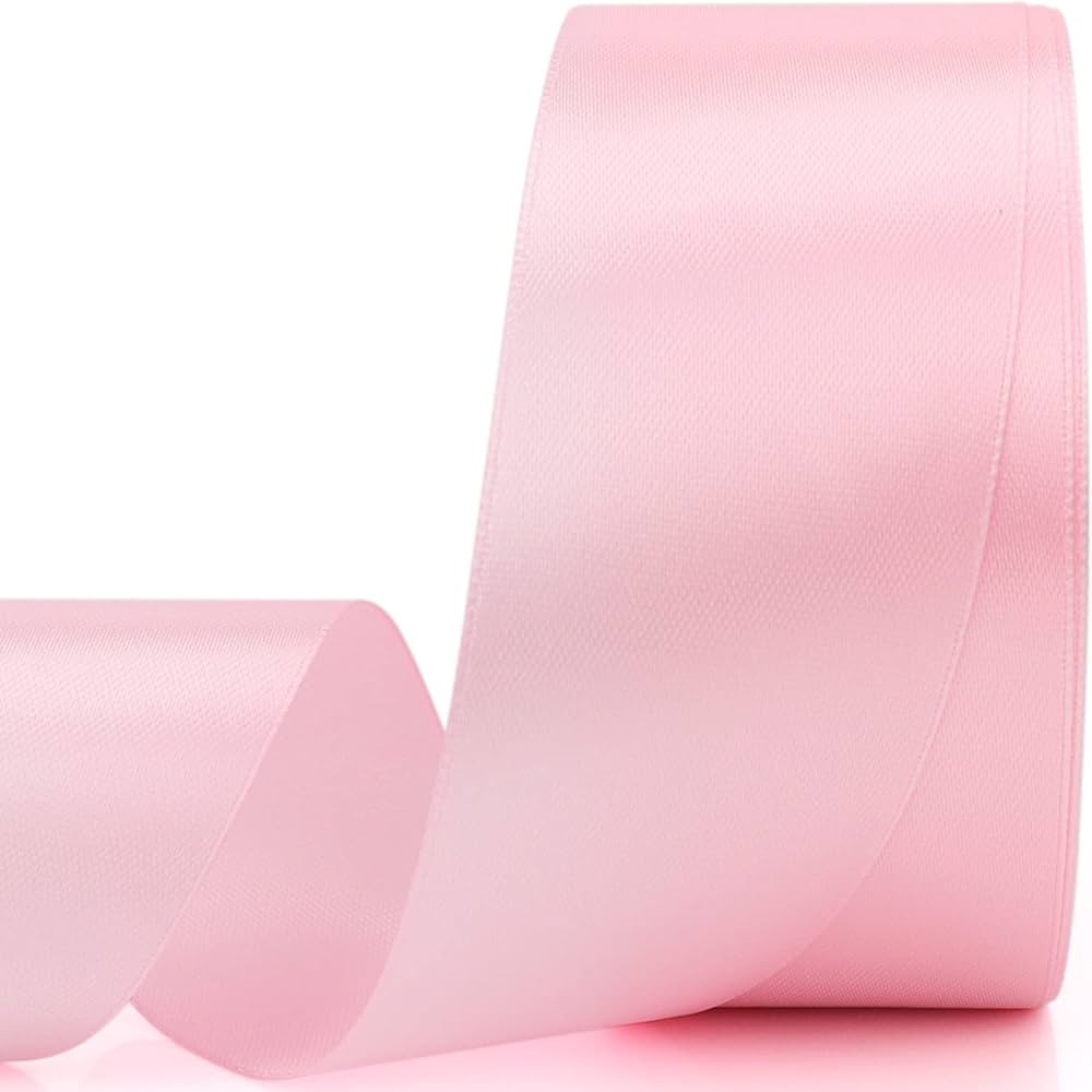25 Yards 1-1/2 inches Wide Satin Ribbon Suitable for Wedding, Party and Gift Box Packaging Ribbon... | Amazon (US)