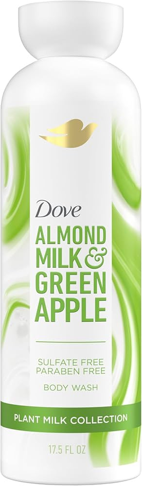 Dove Plant Milk Cleansing Body Wash Almond Milk & Green Apple for Moisturized Skin Gentle Cleanse... | Amazon (US)