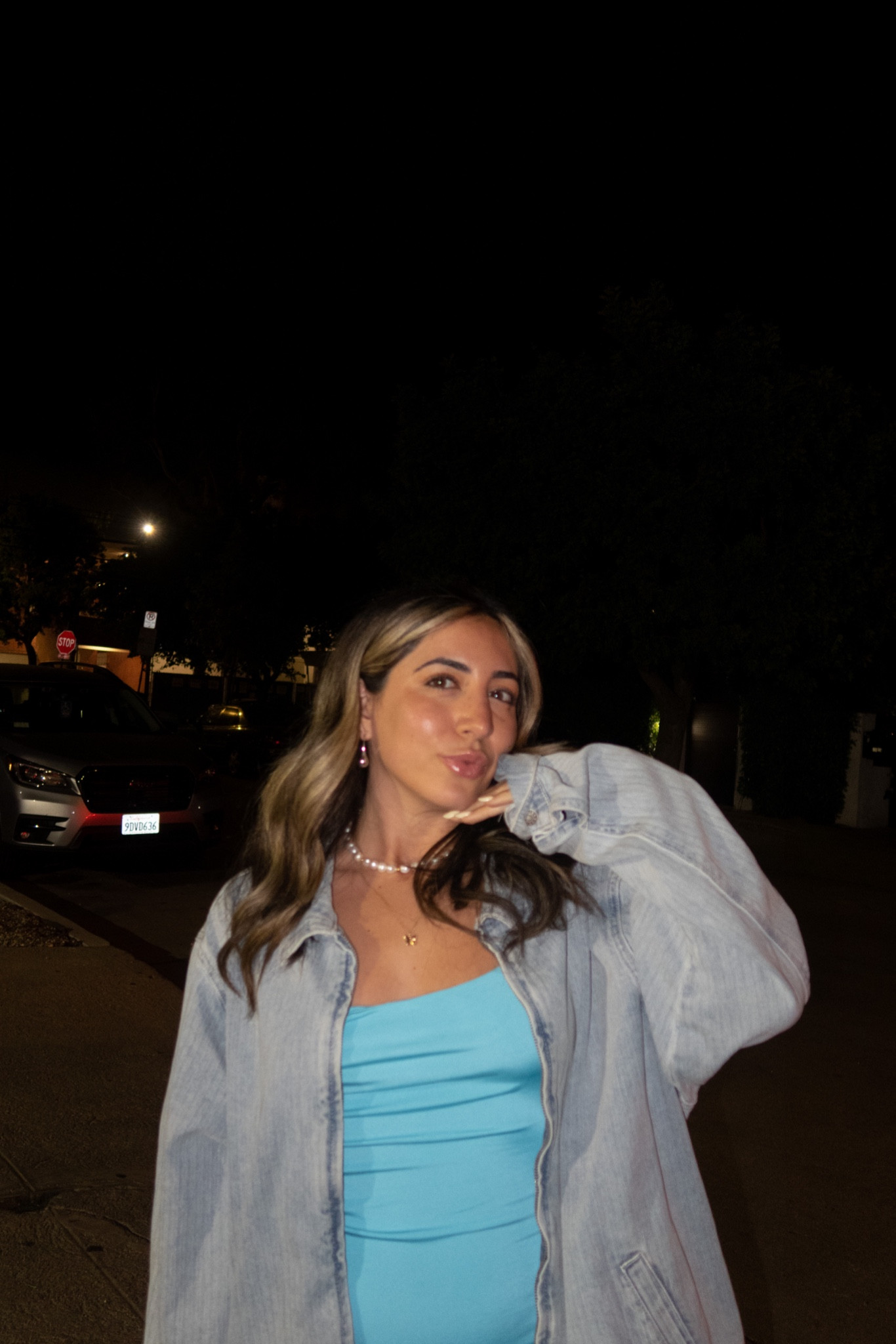 baby blue 🦋 
#bluedress #bluedenim #denimjacket #guessoriginals #guessusa #guessdenim #revolve #revolvedress #babyblue #weddingguestdresss #summerdress 

#LTKfit #LTKFind #LTKsalealert