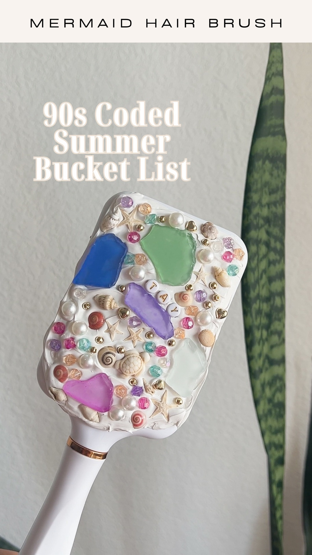 Create your own mermaid brush this summer! This is a great summer activity to do with your girlfriends or kids!

#summercraft #crafting #hairbrush

#LTKmomlife #LTKSeasonal #LTKBeauty