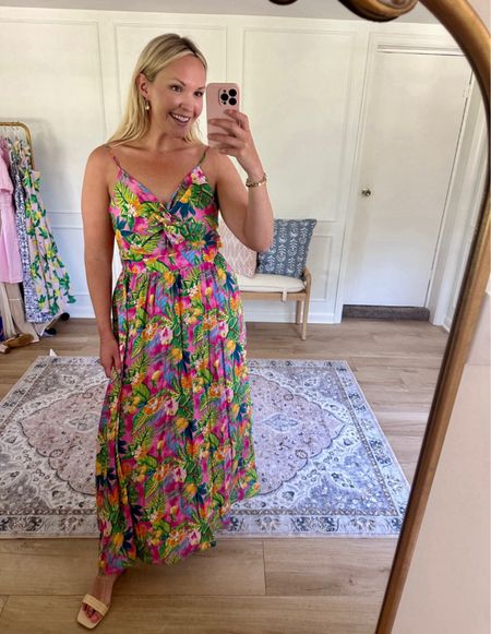 Summer dress / vacation outfit / summer maxi / wearing a med 

#LTKStyleTip #LTKMidsize #LTKFindsUnder50