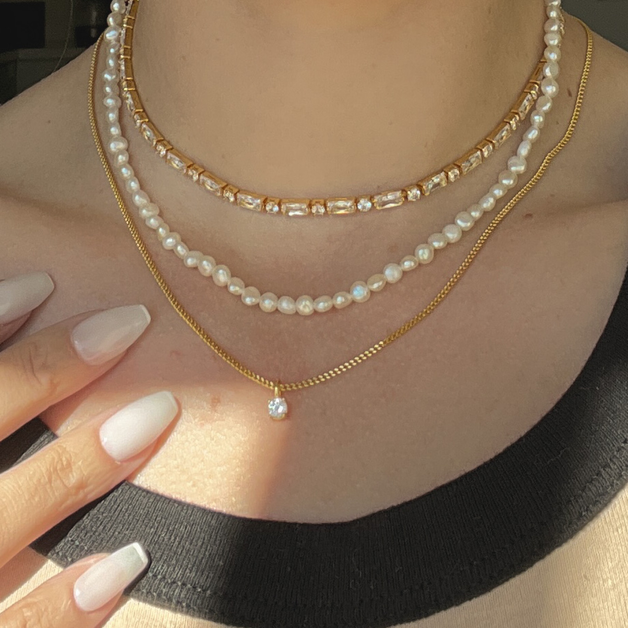 My favorite jewelry stack #jewelry #ltkjewelry 

#LTKFind