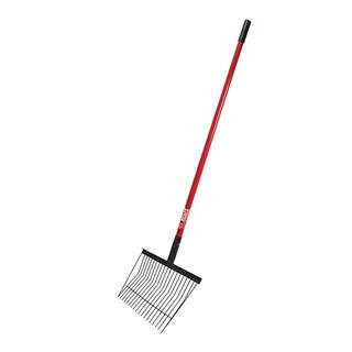 Stall Fork with Fiberglass Handle | The Home Depot