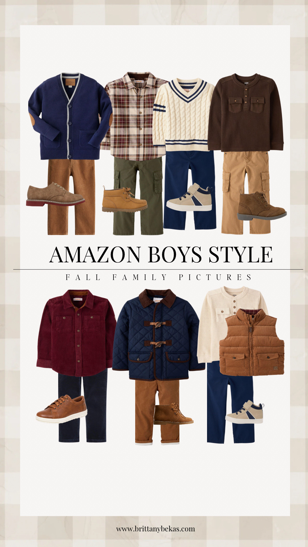 My favorite Amazon finds for fall family photos. Amazon boys style. Fall Amazon fashion.

#LTKKids #LTKSeasonal