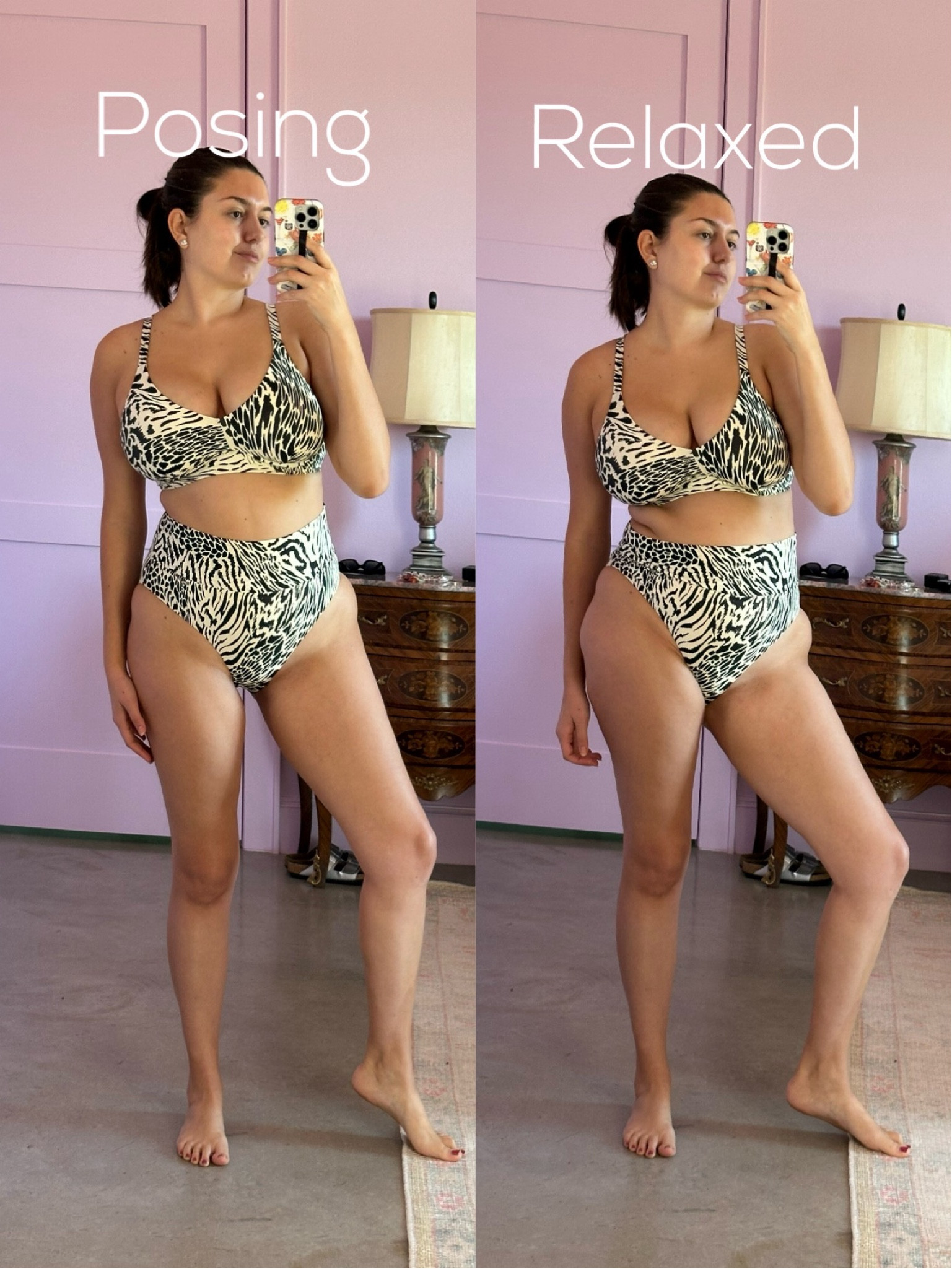 Zebra Bikini 🦓👙
Wearing a 36G in bikini top and a Large im bottoms!

#LTKSwim #LTKStyleTip #LTKMidsize