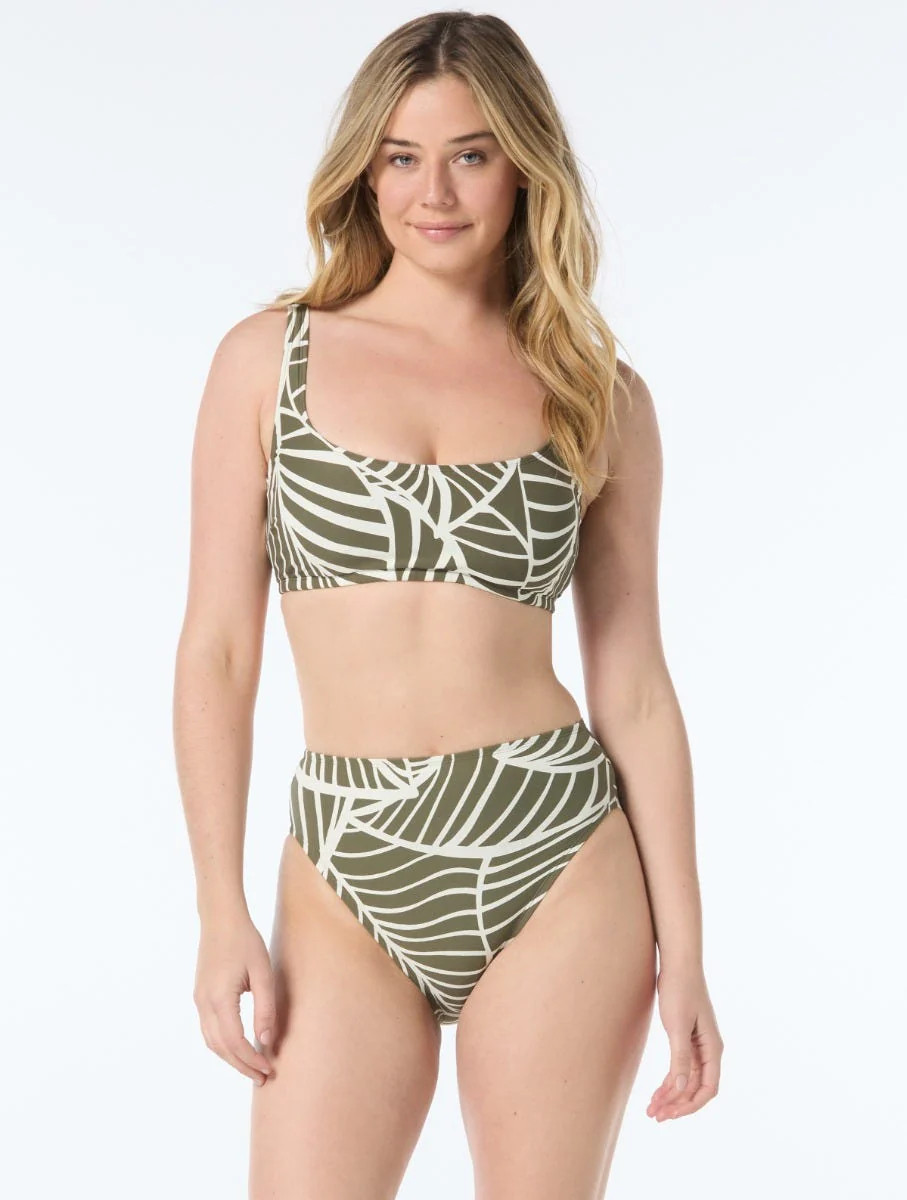 Coco Reef Divine Bra Sized Underwire Bikini Top - Graphic Palm | Beach2Ocean