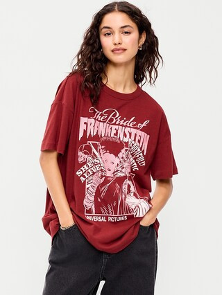 Oversized Graphic Tunic T-Shirt | Old Navy (US)