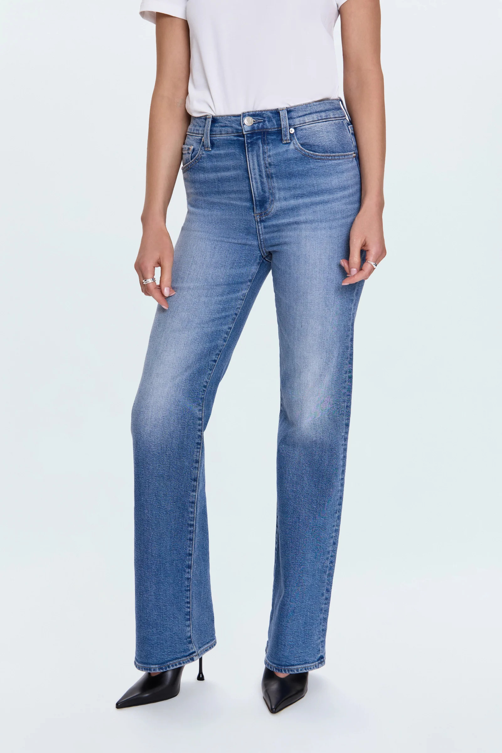 Evie High Rise Slim Boot - Illusion | Pistola Denim