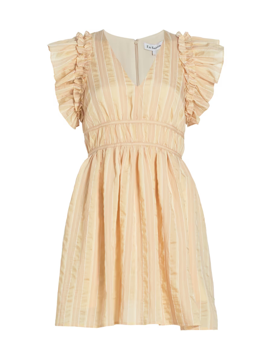 Brubeck Ruffled Minidress | Saks Fifth Avenue