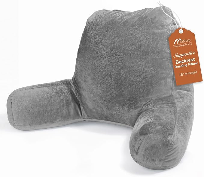 Sasttie Reading Pillows for Sitting in Bed Adult, Back Pillow Bed Sitting Up, Back-Rest Support C... | Amazon (US)