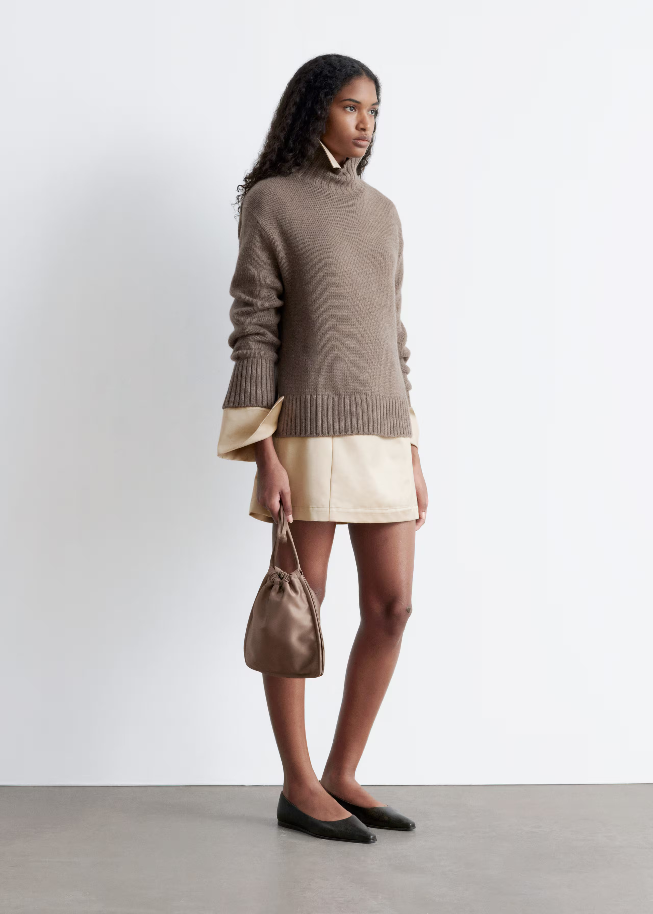 Cashmere-Blend Turtleneck Jumper | & Other Stories UK
