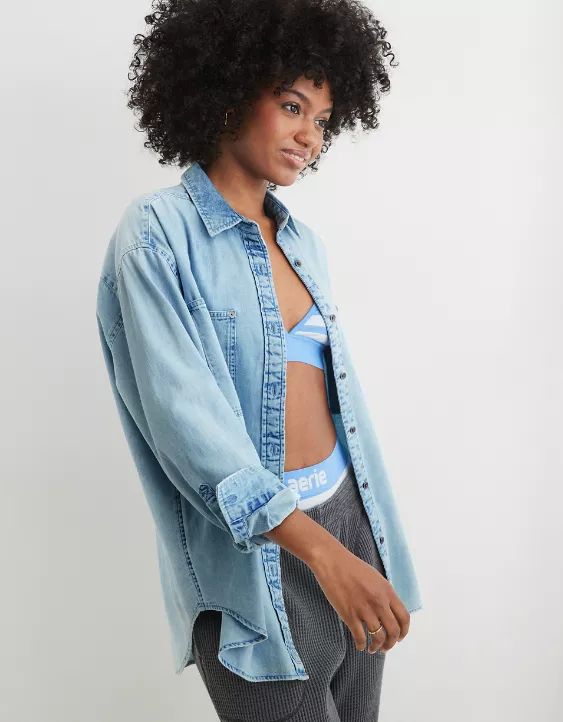 Aerie Anytime Fave Shirt | Aerie
