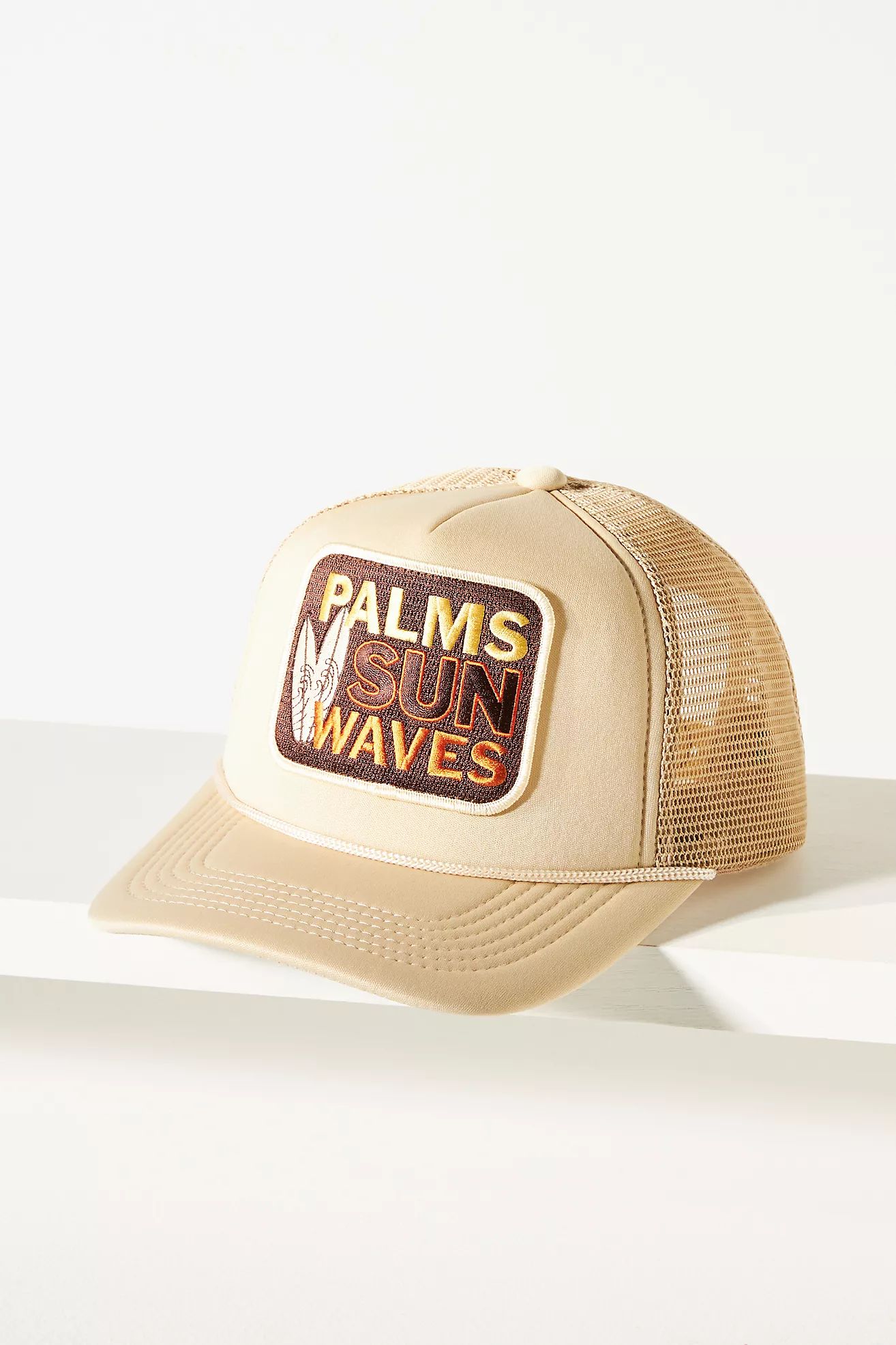 Friday Feelin Palms Sun Waves Trucker Hat | Anthropologie (US)