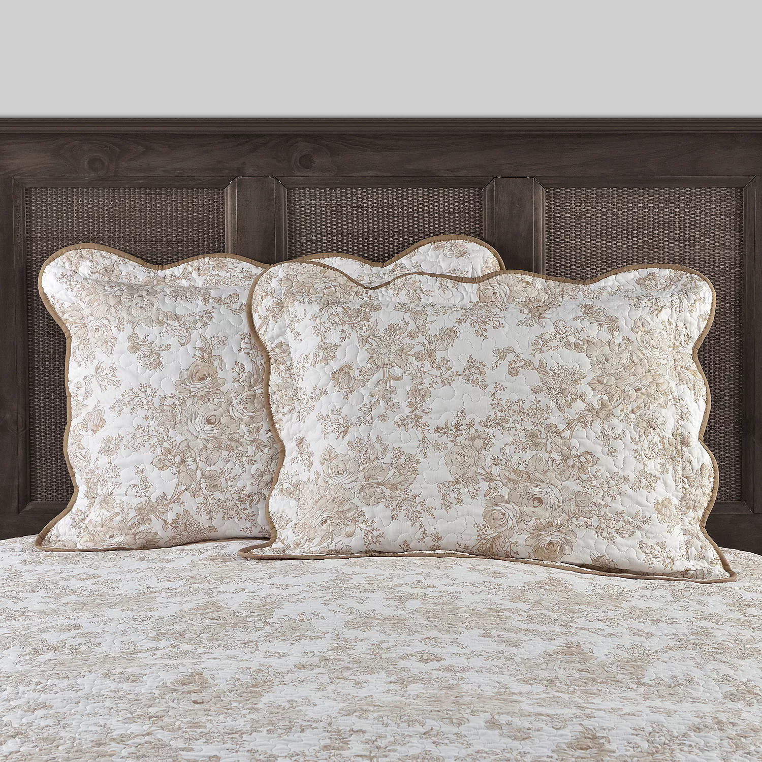 Toile Garden Cotton Pillow Sham | JCPenney