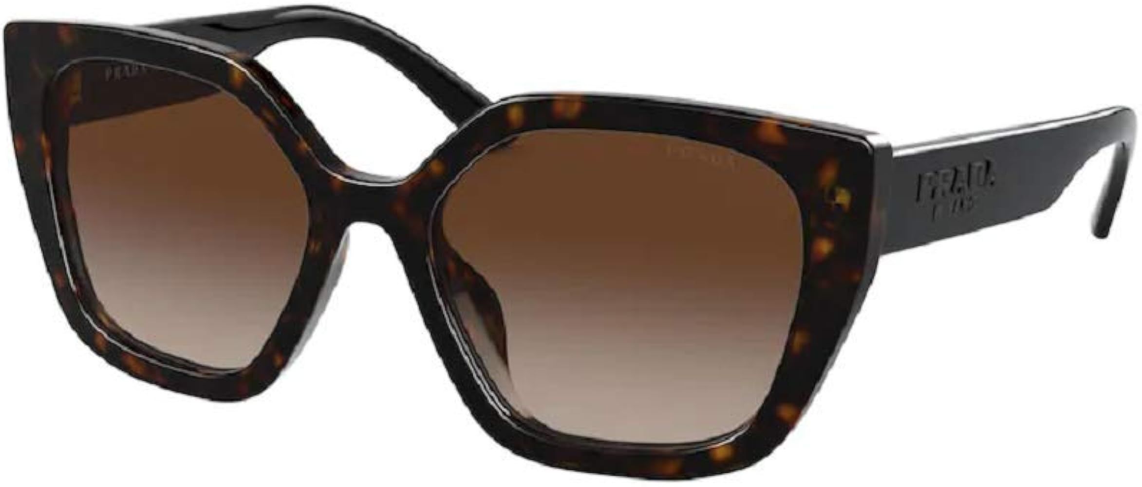 Prada PR24XS Rectangle Sunglasses for Women + BUNDLE With Designer iWear Complimentary Eyewear Ki... | Amazon (US)