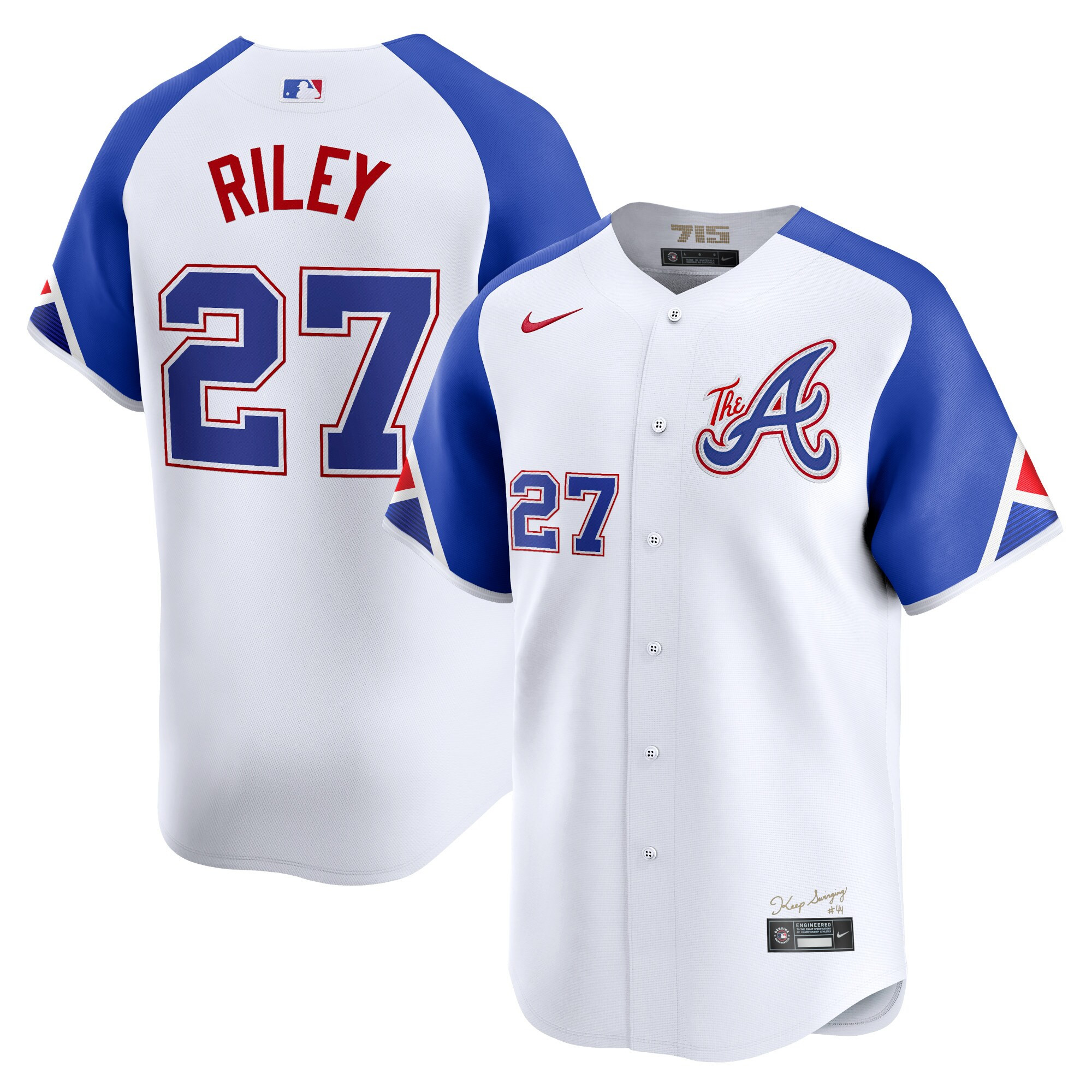 Austin Riley Atlanta Braves Nike City Connect Limited Player Jersey - White | Fanatics