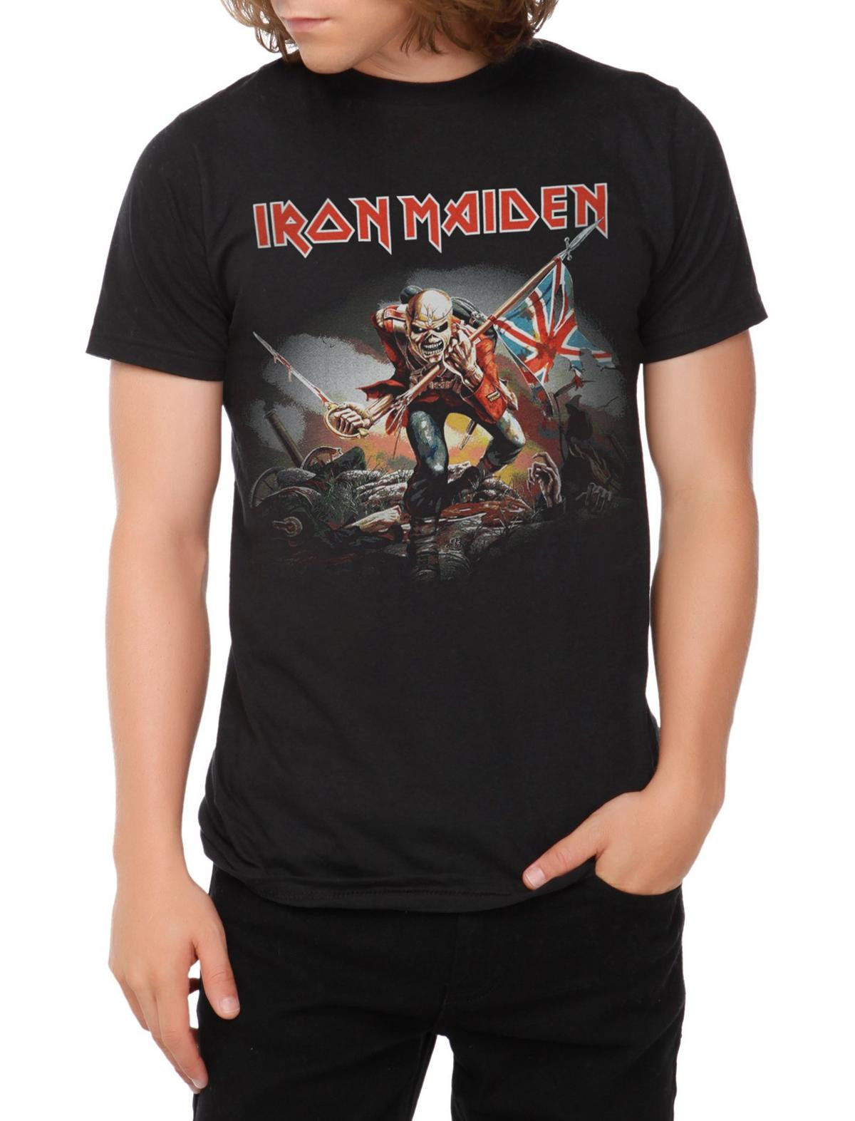 Iron Maiden The Trooper T-Shirt | Hot Topic | Hot Topic