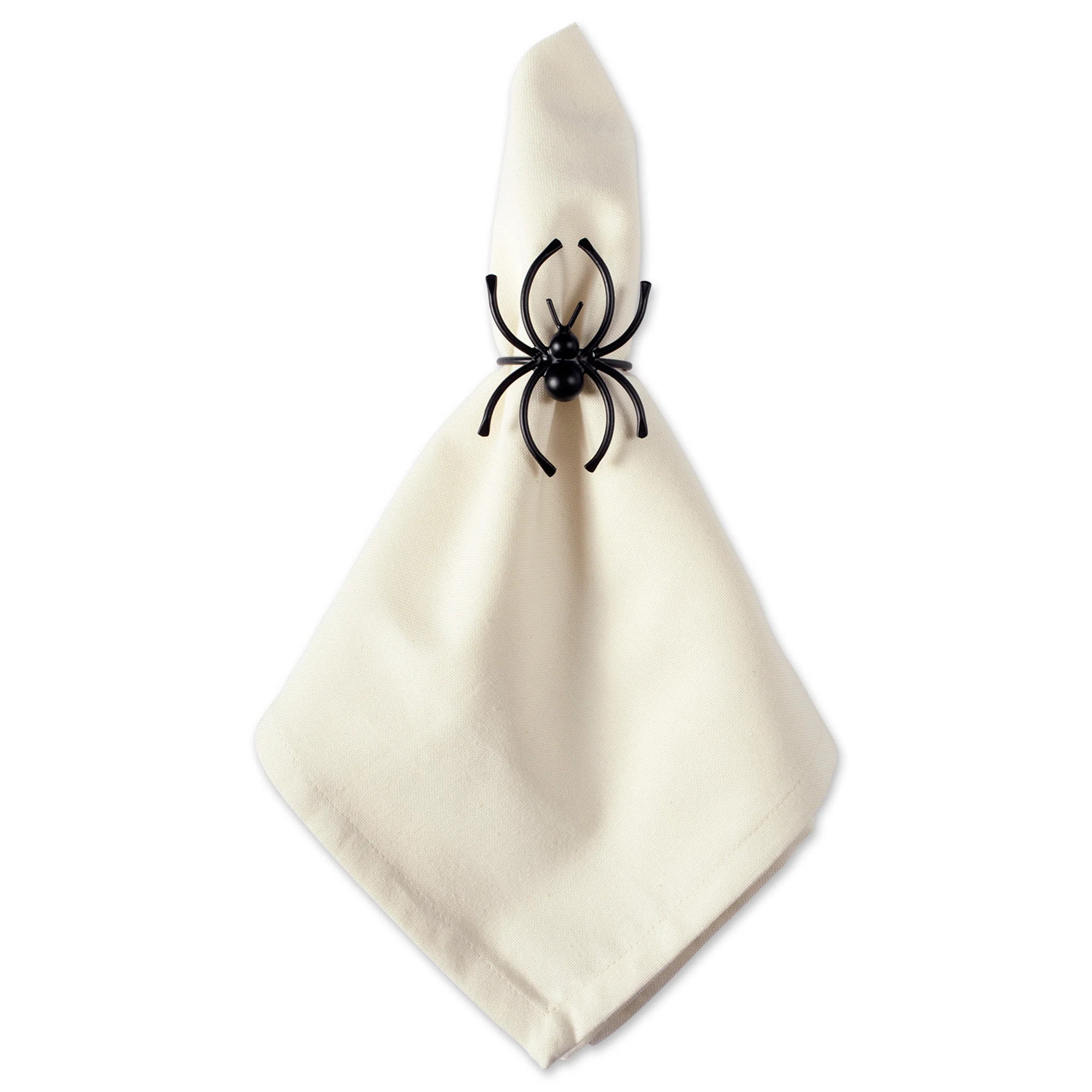 Halloween Spider Sparkle Napkin Ring (Set of 6) | Birch Lane
