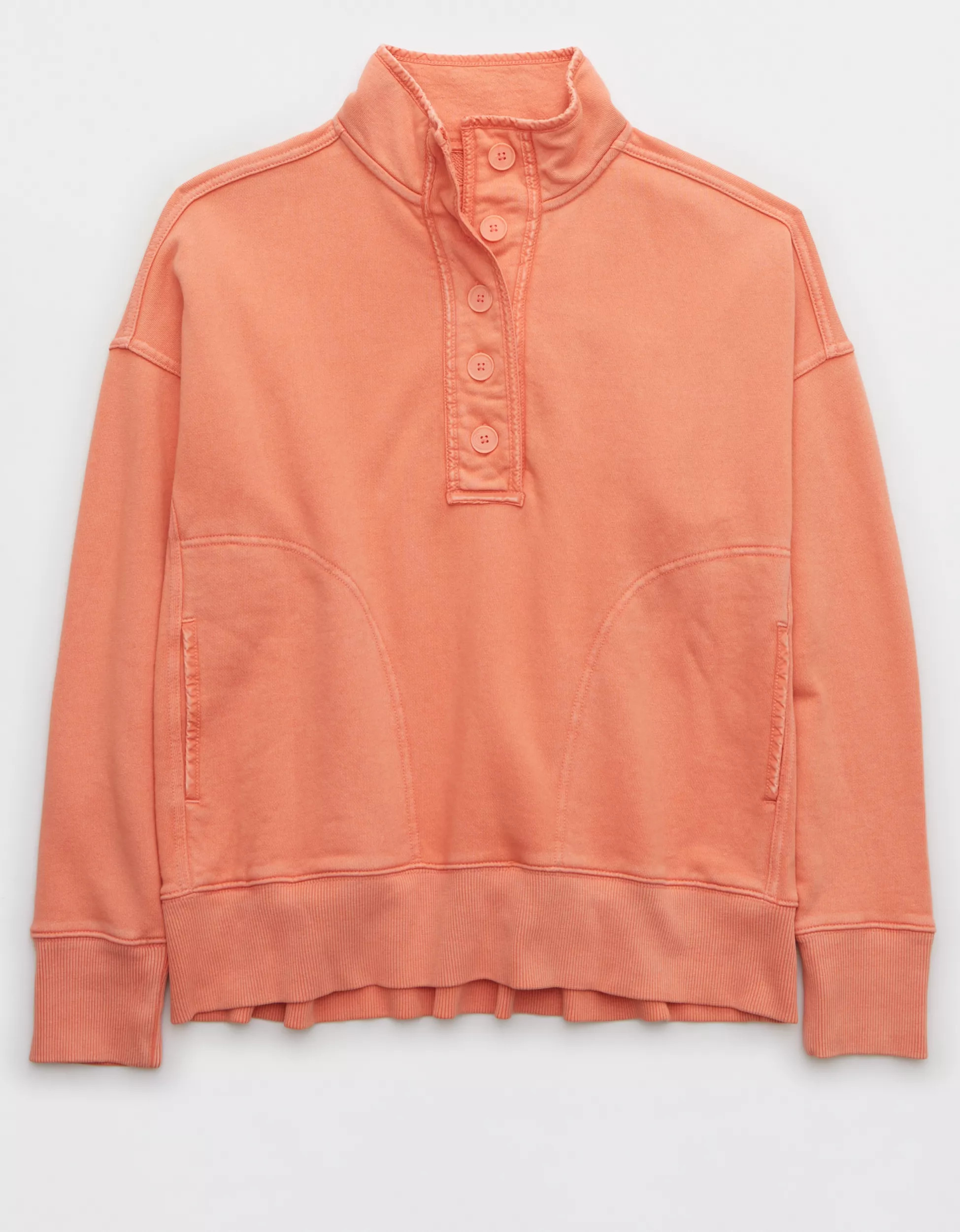 Aerie The Good Times Henley Sweatshirt | Aerie