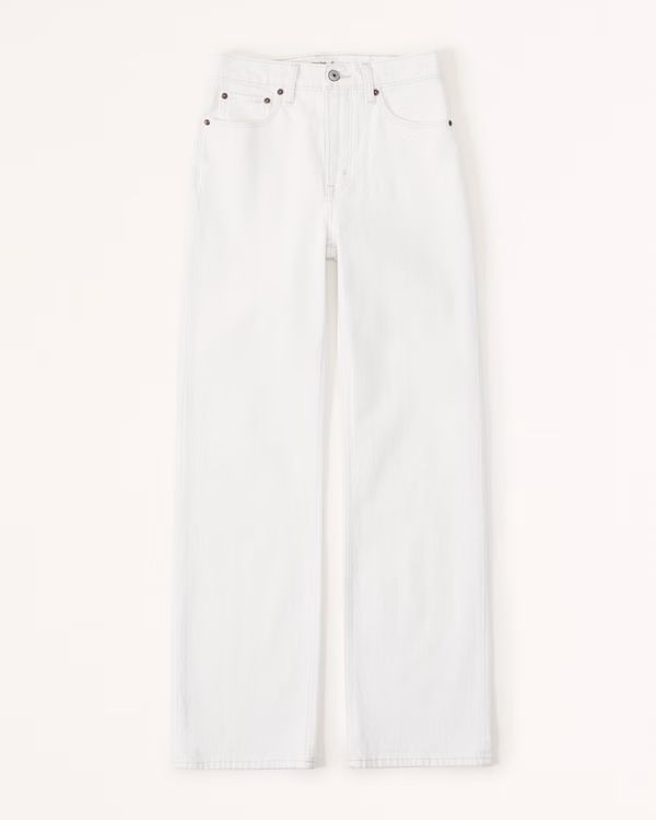 Women's High Rise 90s Relaxed Jean | Women's Sale | Abercrombie.com | Abercrombie & Fitch (UK)